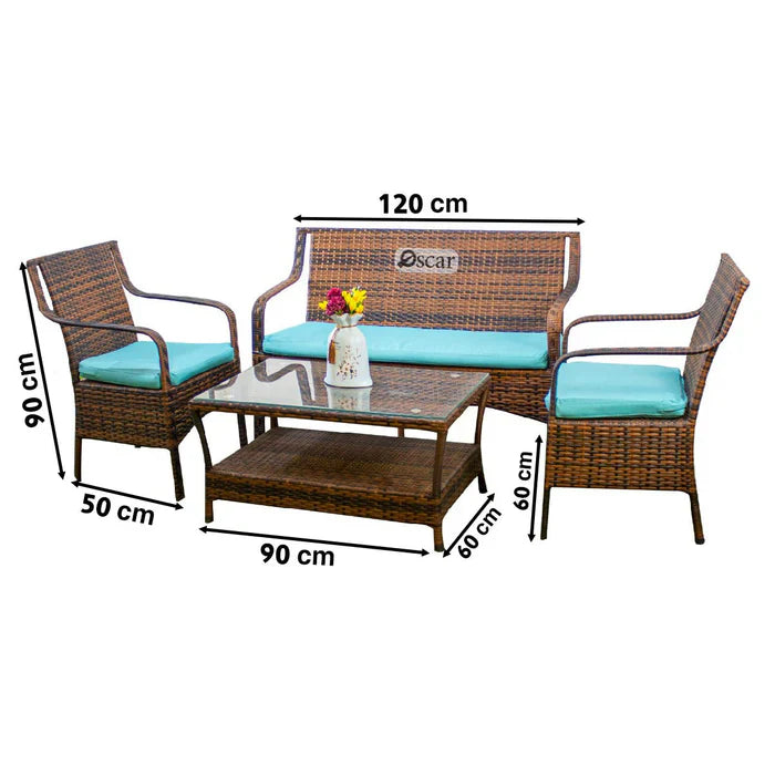 Marvel rattan set for 4 persons  (6)