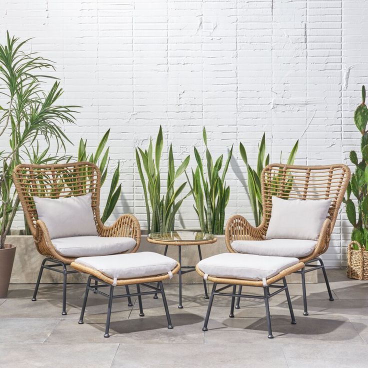 Outdoor Furniture Set - 5 Pieces