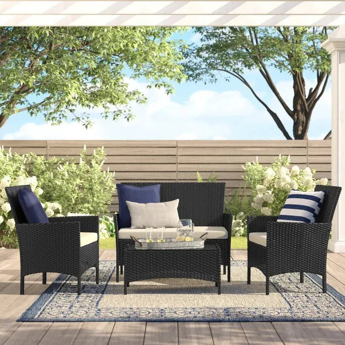 Outdoor Furniture Set - 4 Pieces