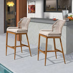 Bar Stool - 2 Pieces 54x49cm