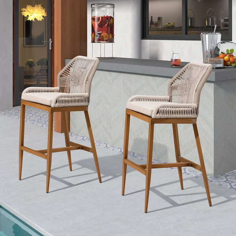 Bar Stool - 2 Pieces 54x49cm