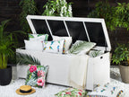 Poly rattan storage box