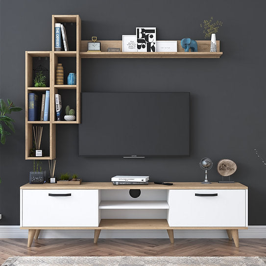 T30 TV Unit, MDF - 180x35x48cm