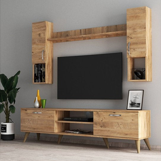T32 TV Unit, MDF - 180x35x48cm