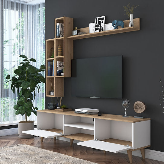 T30 TV Unit, MDF - 180x35x48cm