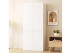 MARVIN MDF dressing cabinet, white with two-door upper and lower storage
