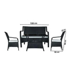 Outdoor Furniture Set - 4 Pieces