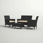 Outdoor Furniture Set - 4 Pieces