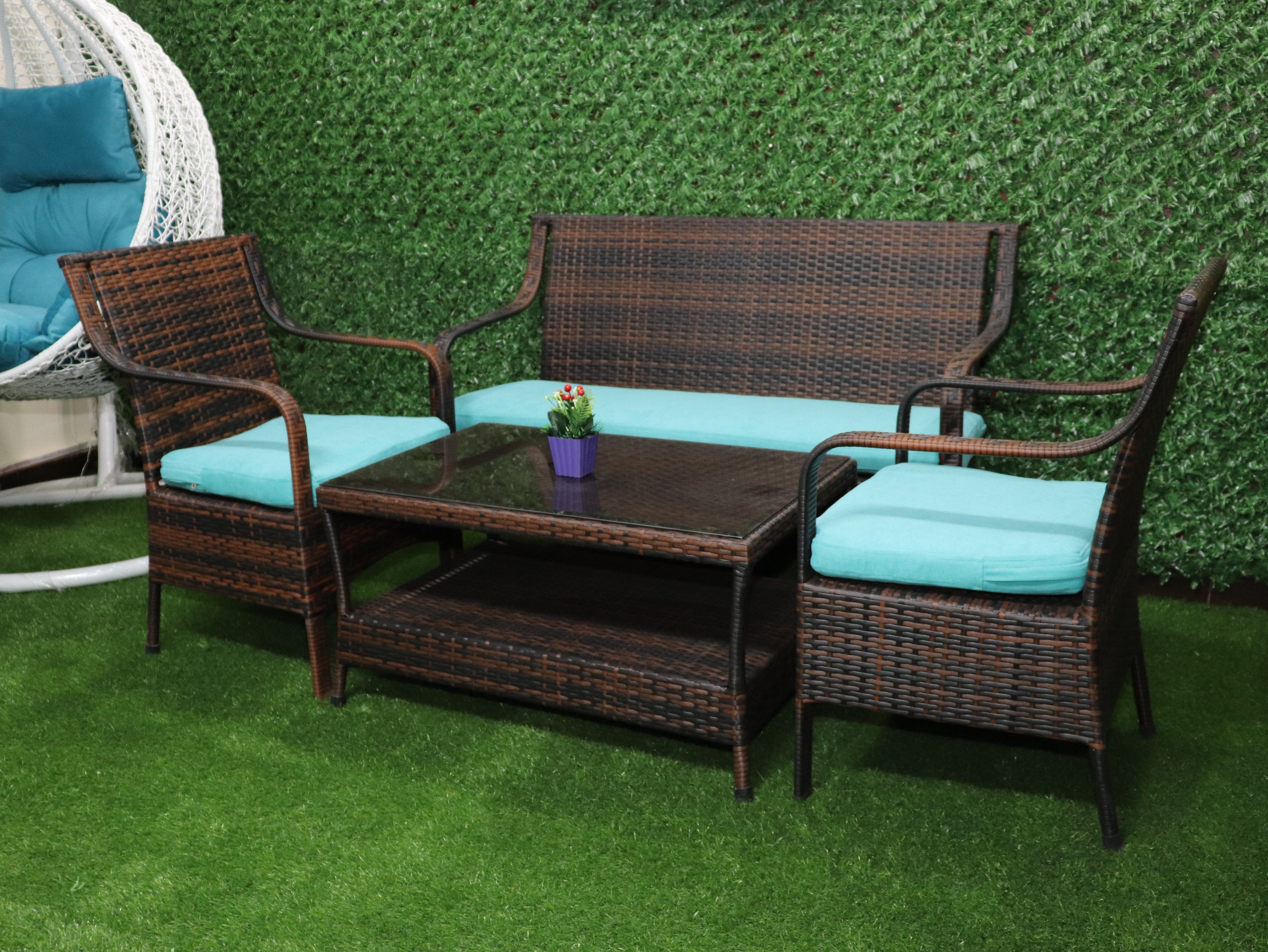 Marvel rattan set for 4 persons  (6)