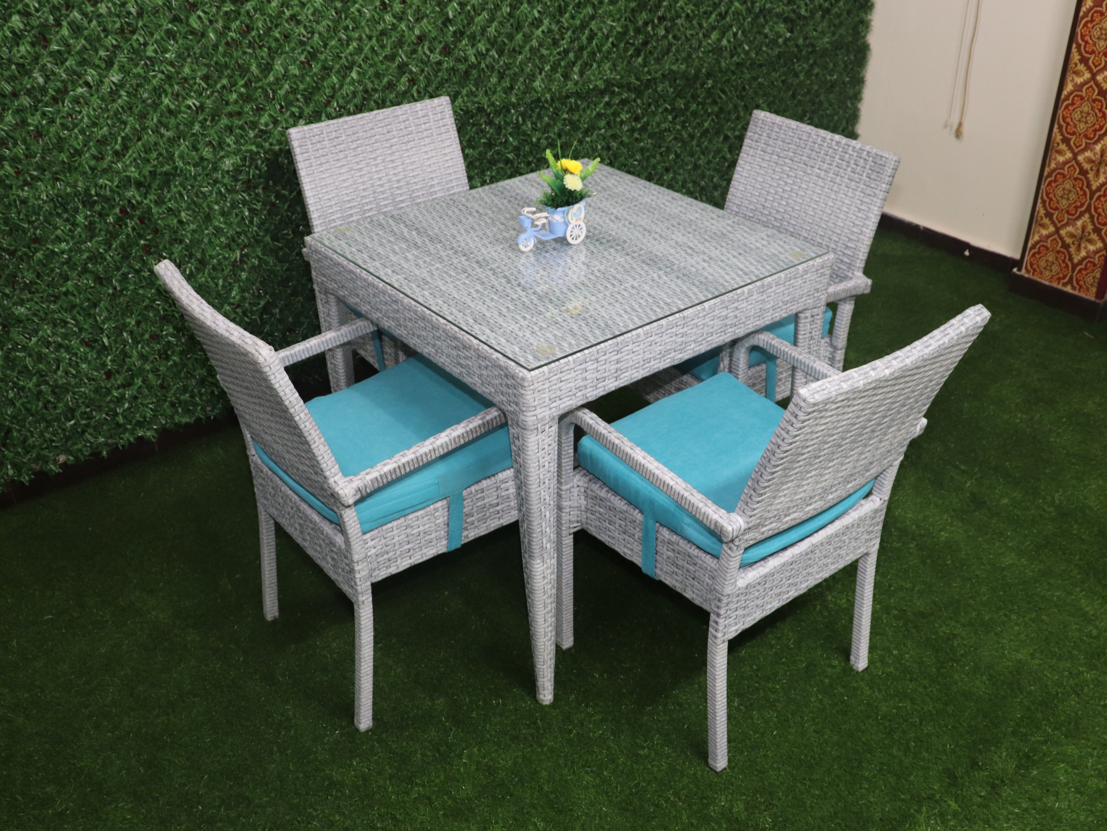 Dining set 102 rattan enough for 4 people