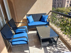 Marvel rattan set for 4 persons  (6)