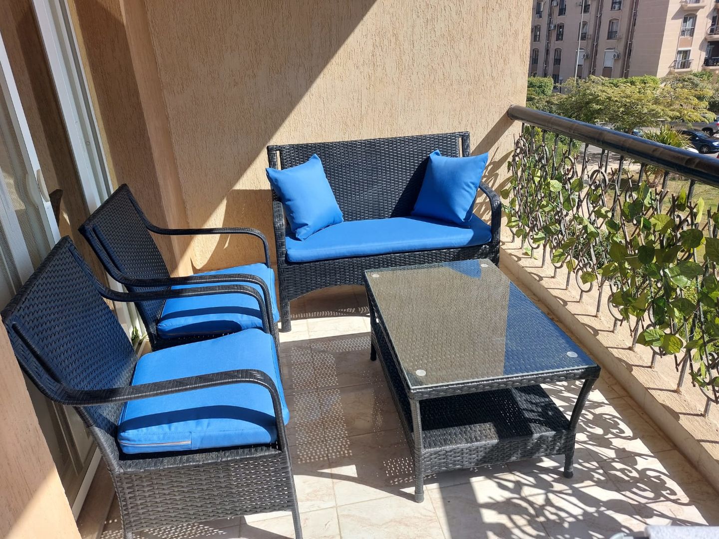 Marvel rattan set for 4 persons  (6)