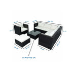 Outdoor Furniture Set - 5 Pieces