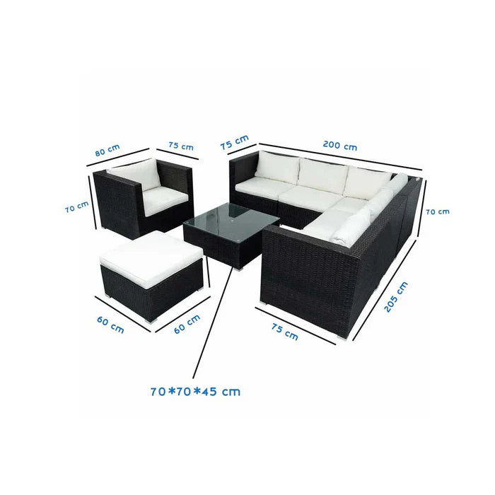 Outdoor Furniture Set - 5 Pieces