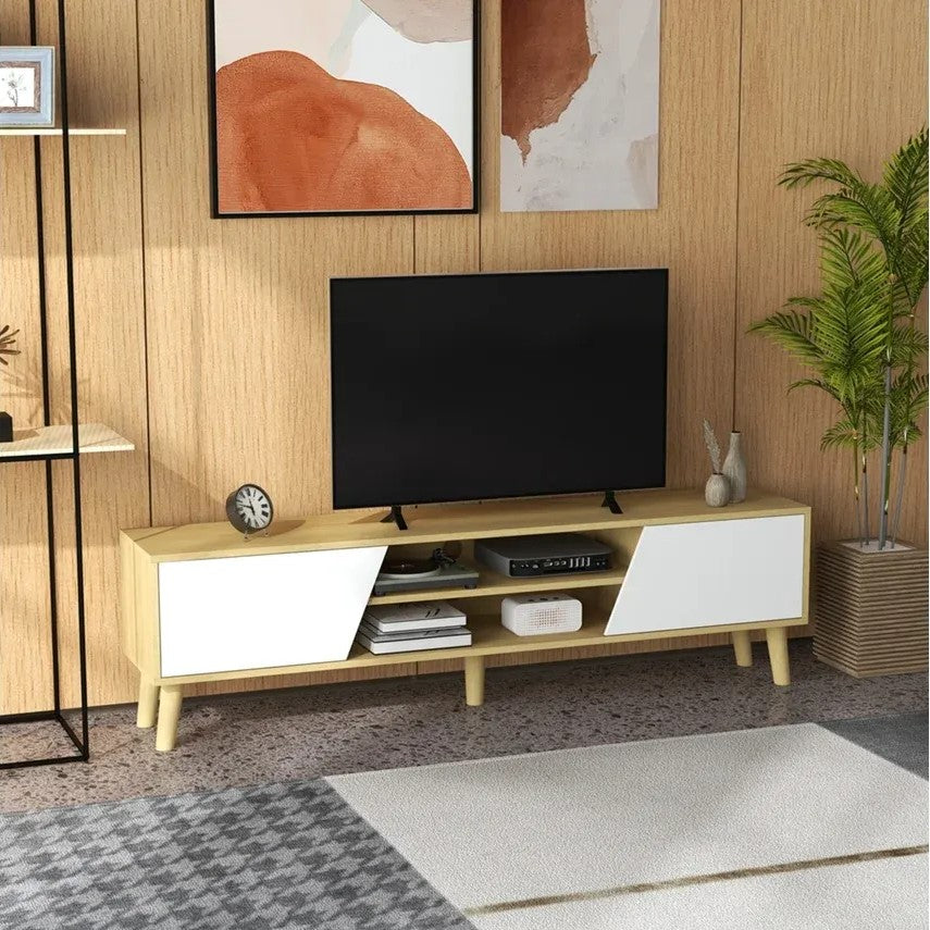 T35 TV Unit, MDF - 150x30.5x42cm