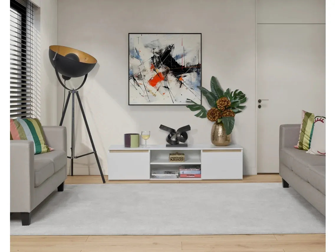 T33 TV Unit, MDF - 150x35x35.5cm